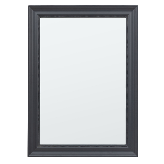 Read more about Salta large wall mirror in lead wooden frame