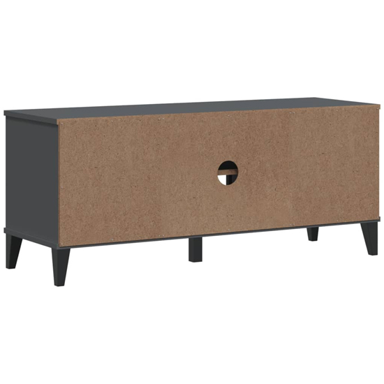 Widnes Wooden Shoe Storage Bench In Anthracite Grey