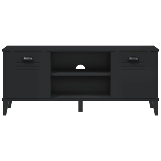 Widnes Wooden Shoe Storage Bench In Black