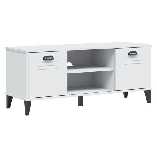 Widnes Wooden Shoe Storage Bench In White