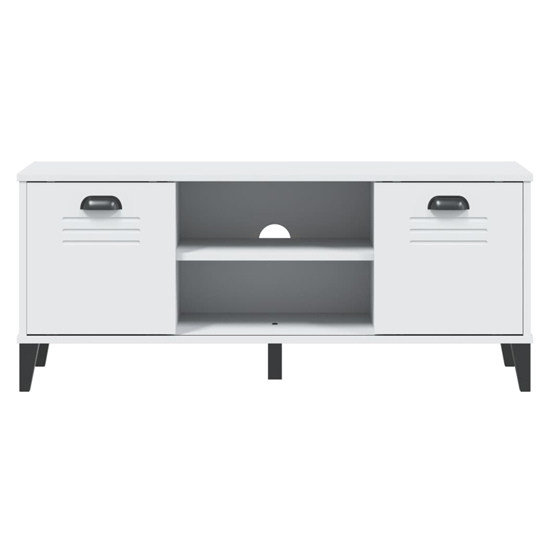Widnes Wooden Shoe Storage Bench In White