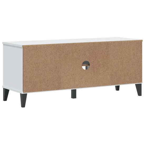 Widnes Wooden Shoe Storage Bench In White