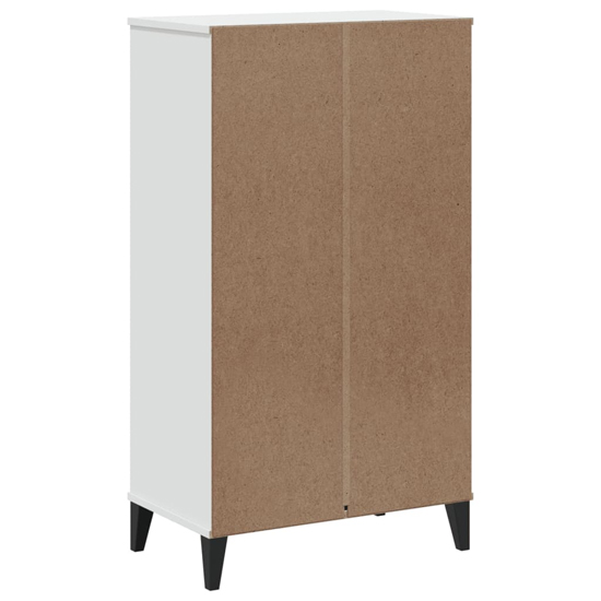Widnes Wooden Shoe Storage Cabinet In White