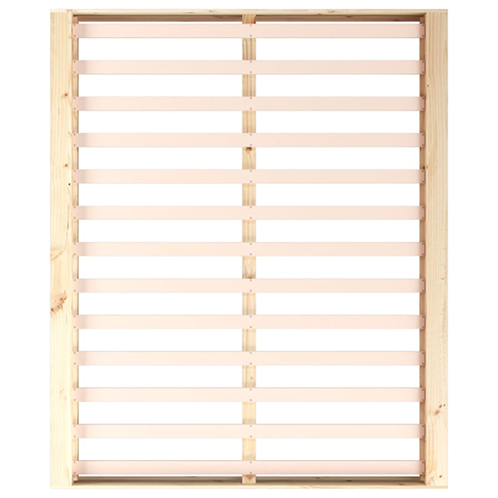 Salus Solid Pinewood King Size Bed In Natural