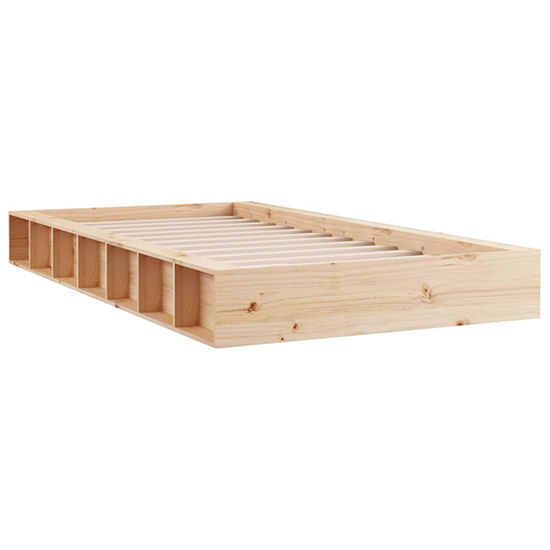 Salus Solid Pinewood Single Bed In Natural