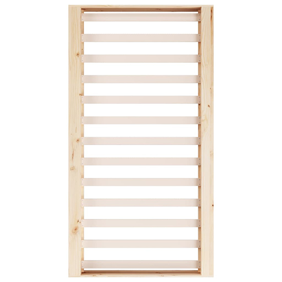 Salus Solid Pinewood Single Bed In Natural
