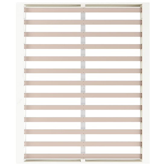 Salus Solid Pinewood Super King Size Bed In White