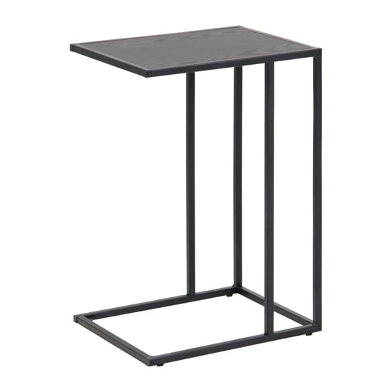 Read more about Salvo wooden lamp table in ash black