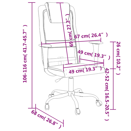 Salvo Mesh Fabric Home And Office Chair In Grey