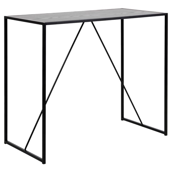 Read more about Salvo wooden bar table rectangular in ash black