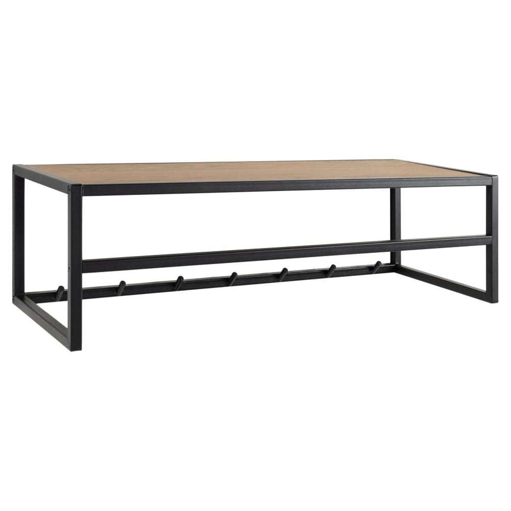 Salvo Wooden Clothes Rack In Matt Wild Oak