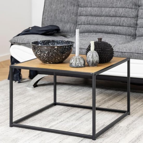 Read more about Salvo wooden coffee table square in matt wild oak