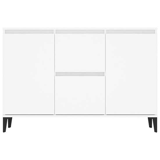 Sanaa Wooden Sideboard With 2 Doors 2 Drawers In White_4