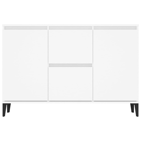 Sanaa Wooden Sideboard With 2 Doors 2 Drawers In White