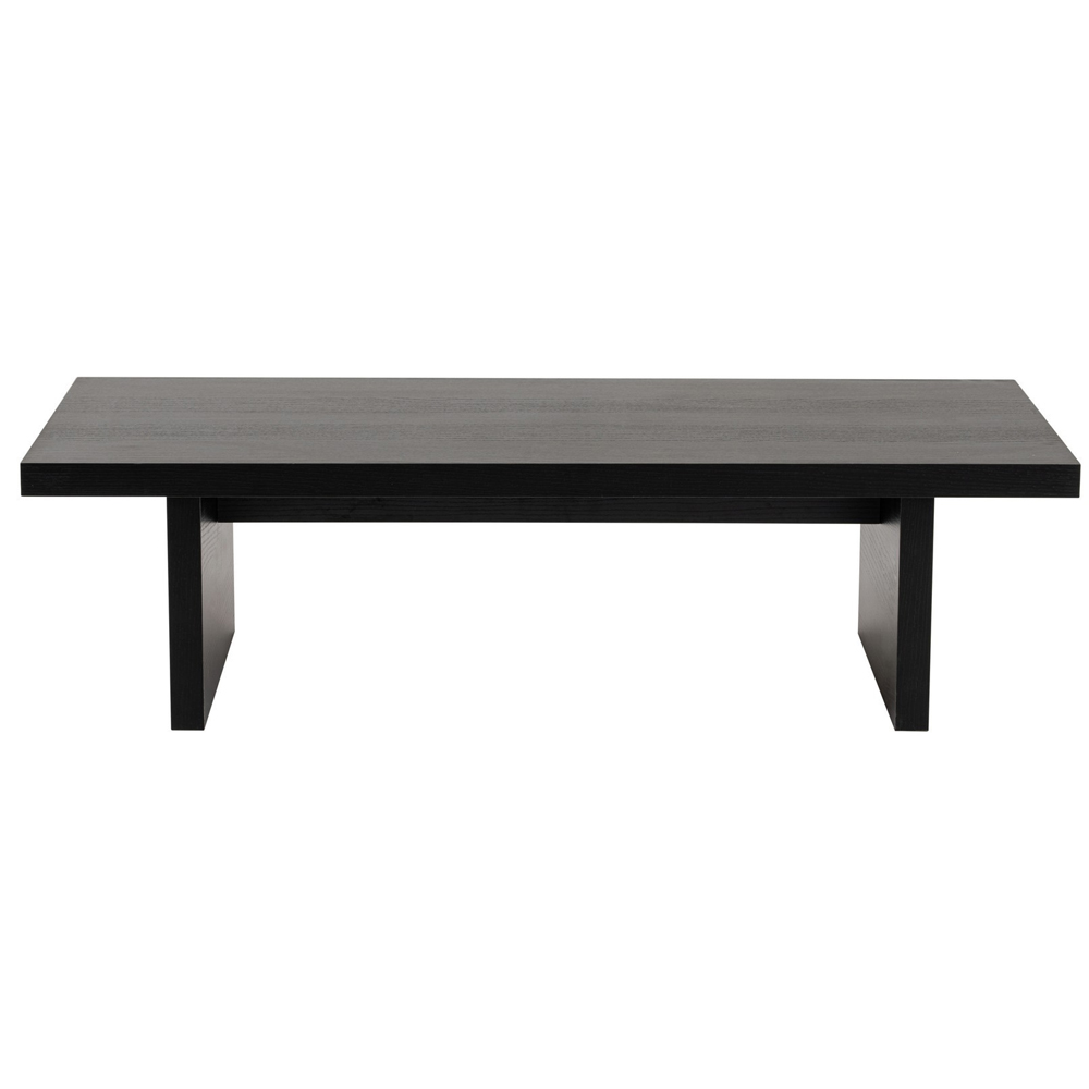 Sanctum Wooden Nest Of 3 Coffee Table in Black