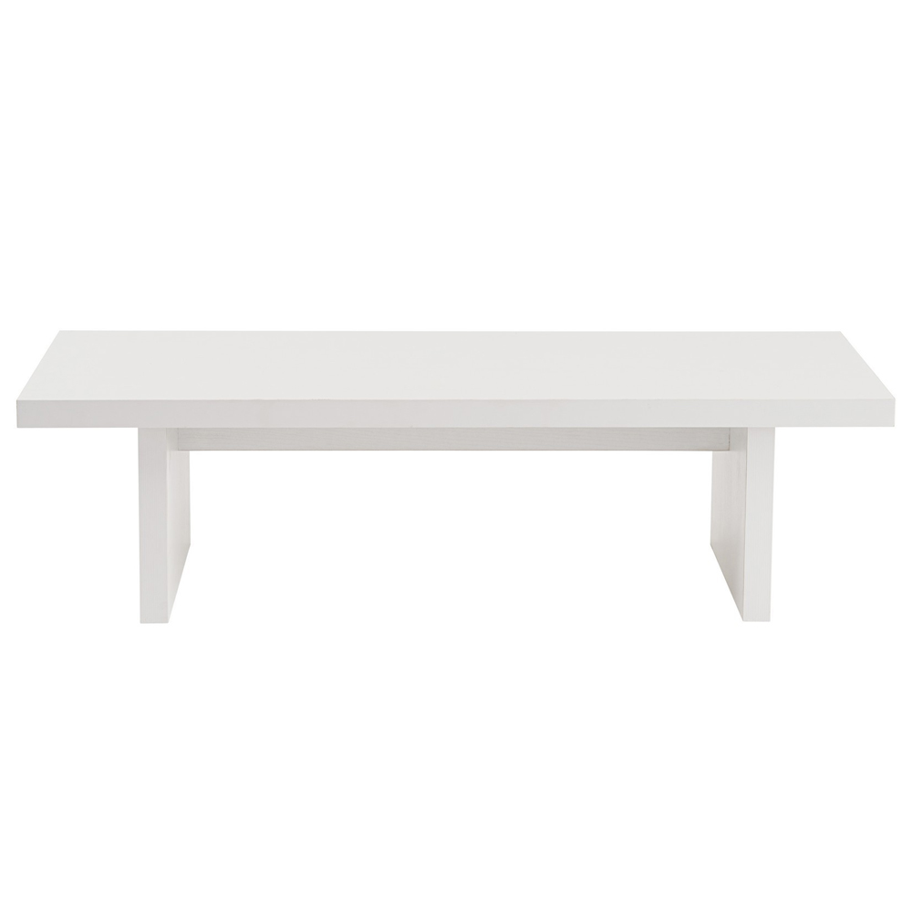 Sanctum Wooden Nest Of 3 Coffee Table in White