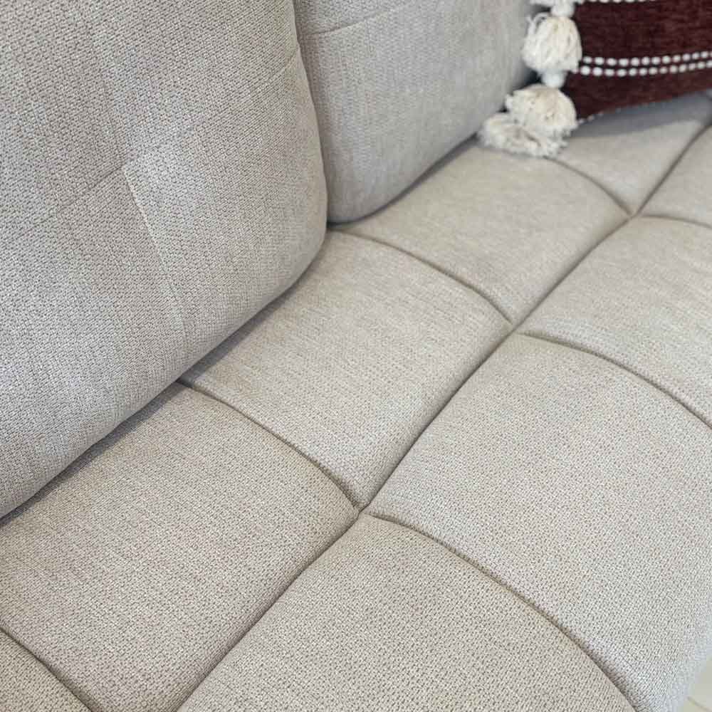 Sandhurst Fabric 2+3 Seater Sofa Set in Beige