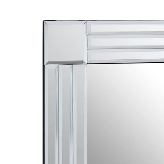 Sanford Large Triple Bevelled Wall Mirror