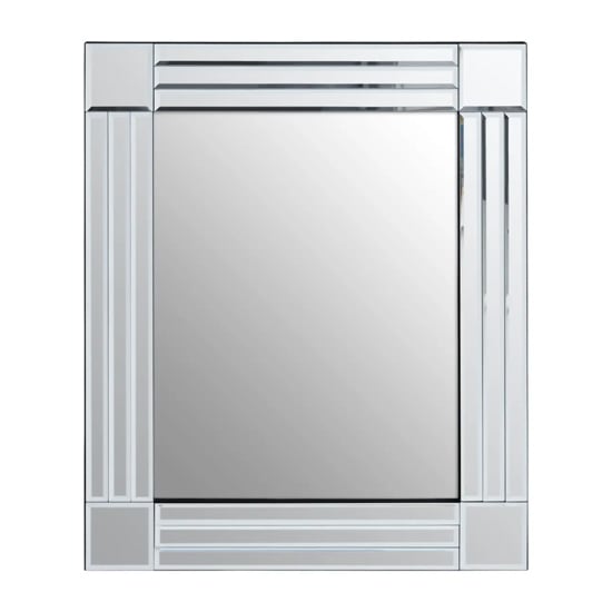 Product photograph of Sanford Small Tripple Bevelled Wall Mirror from Furniture in Fashion