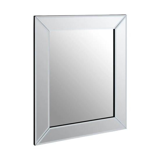 Sanford Square Wall Mirror With Bevelled Corners