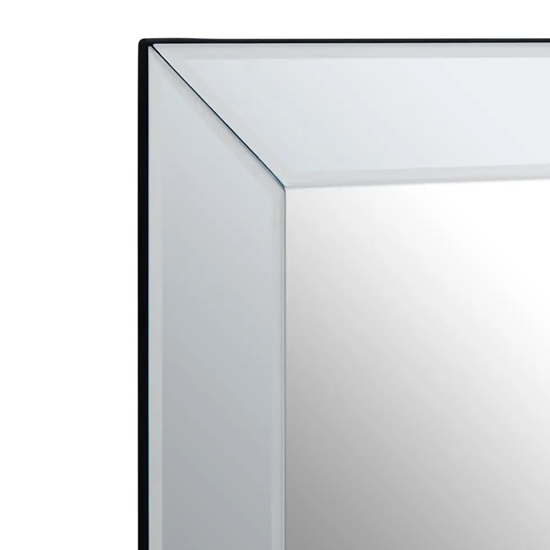 Sanford Square Wall Mirror With Bevelled Corners