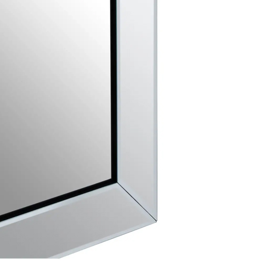 Sanford Square Wall Mirror With Bevelled Corners