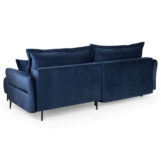 Sanford Universal Plush Velvet Sofa Bed In Blue_2