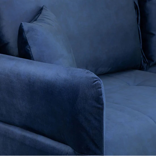 Sanford Universal Plush Velvet Sofa Bed In Blue_6