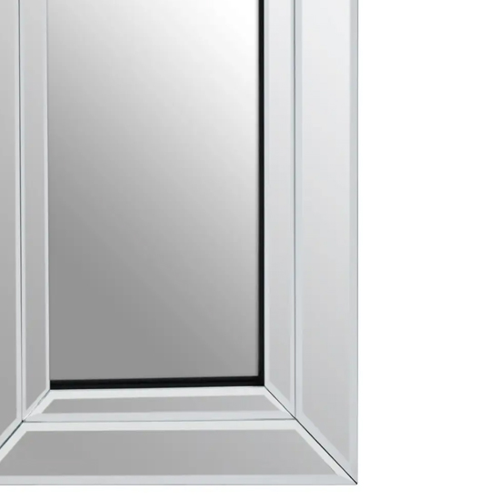 Sanford Wall Mirror With Bevelled Design Frame