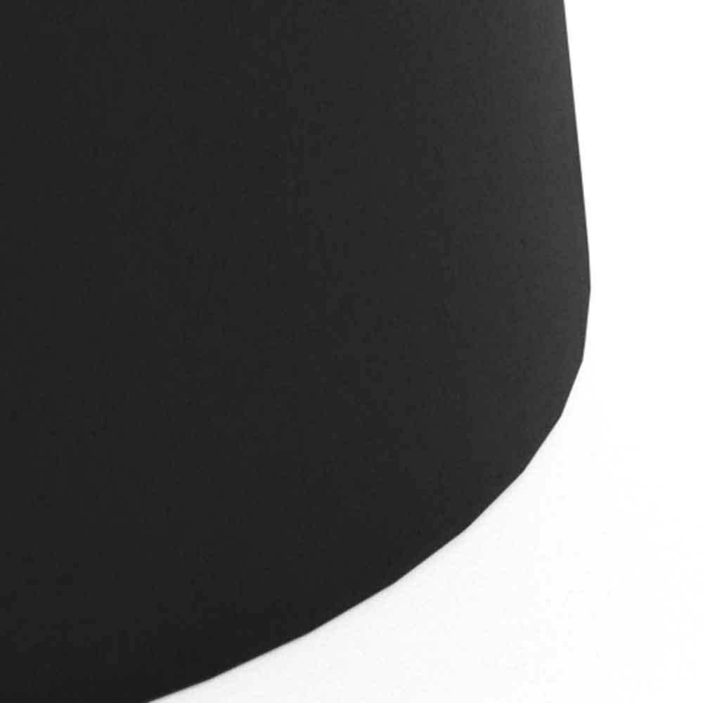 Sarasota Ceramic Round Dining Table With Black Steel Base - White