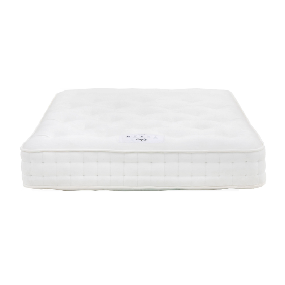 Saratoga Fabric King Size Mattress In White