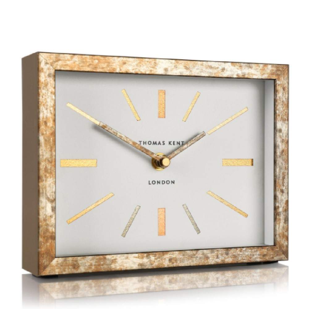 Saskatoon Wooden Mantel Clock In Bronze