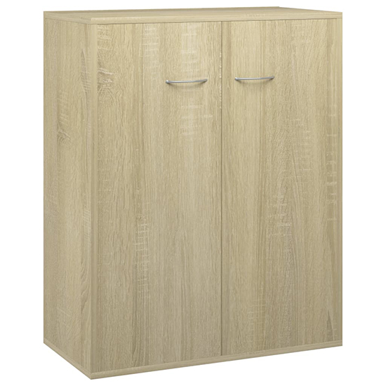 Sassy Wooden Sideboard With 2 Doors In Sonoma Oak_3