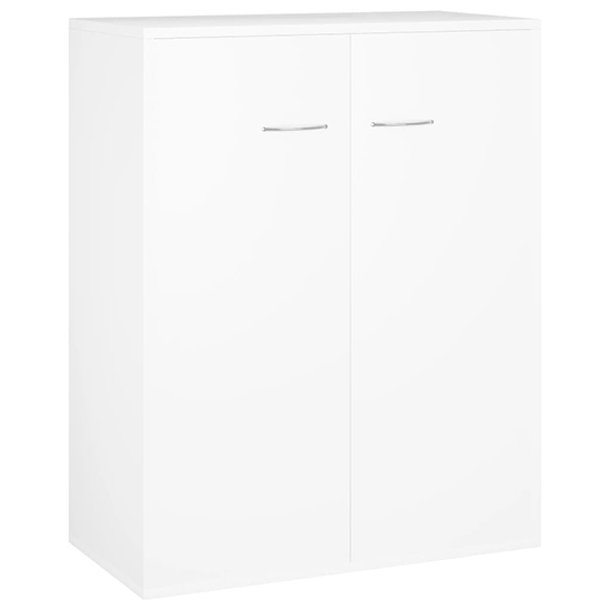 Sassy Wooden Sideboard With 2 Doors In White