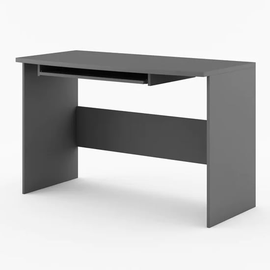 Product photograph of Sault Kids Wooden Computer Desk In Graphite from Furniture in Fashion