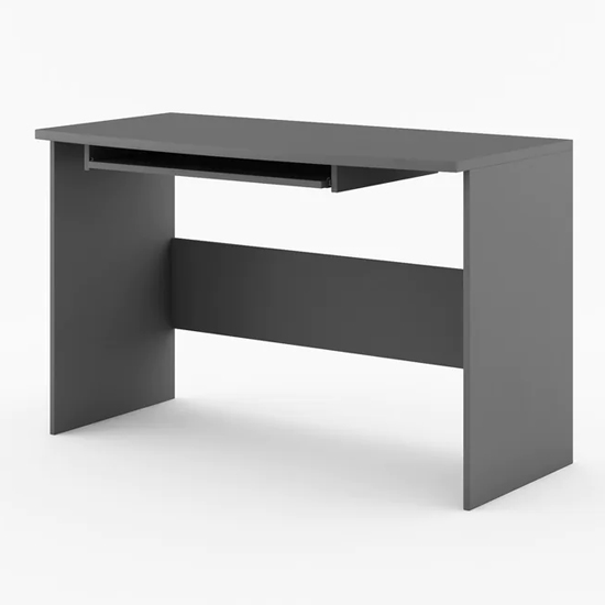 Product photograph of Sault Kids Wooden Computer Desk In Graphite from Furniture in Fashion