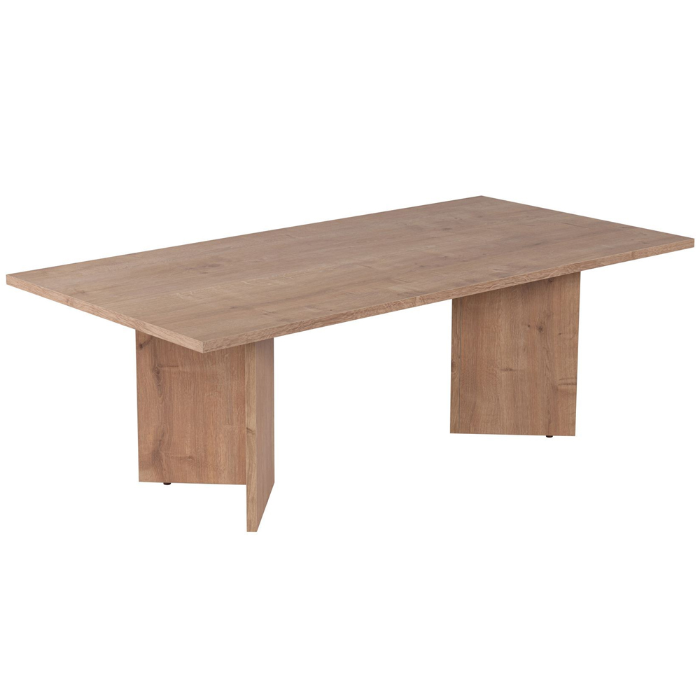 Savella Rectangular Wooden Coffee Table in Sapphire Oak
