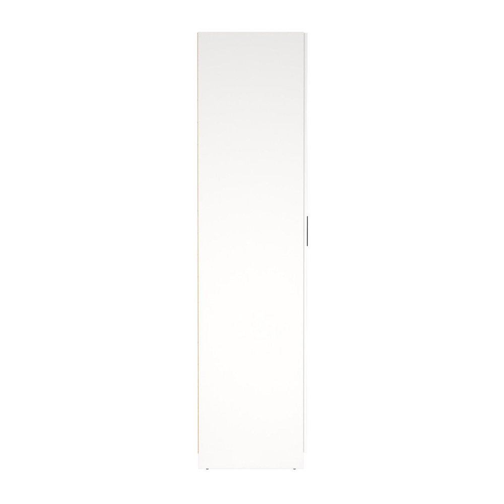 Savoy Wooden Wardrobe with 4 Doors 4 Drawers in White