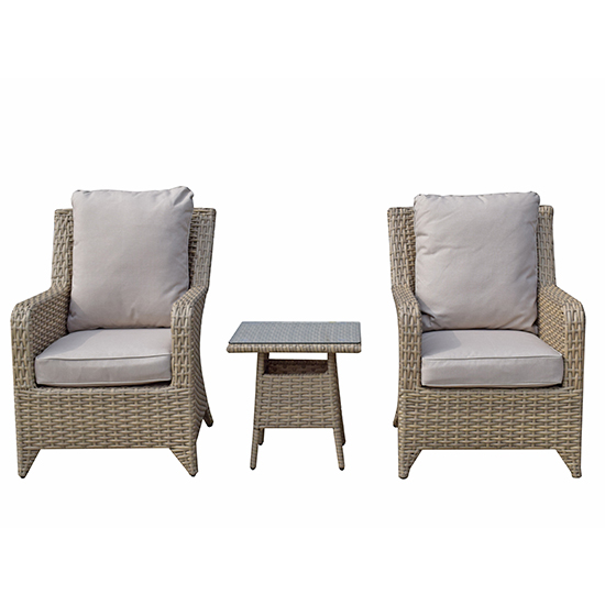 Savvy Weave 3 Piece High Back Lounge Set With Table In Natural_3