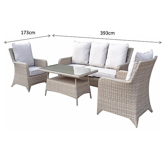 Savvy Weave 5 Seater Sofa Set With High Coffee Table In Natural_3