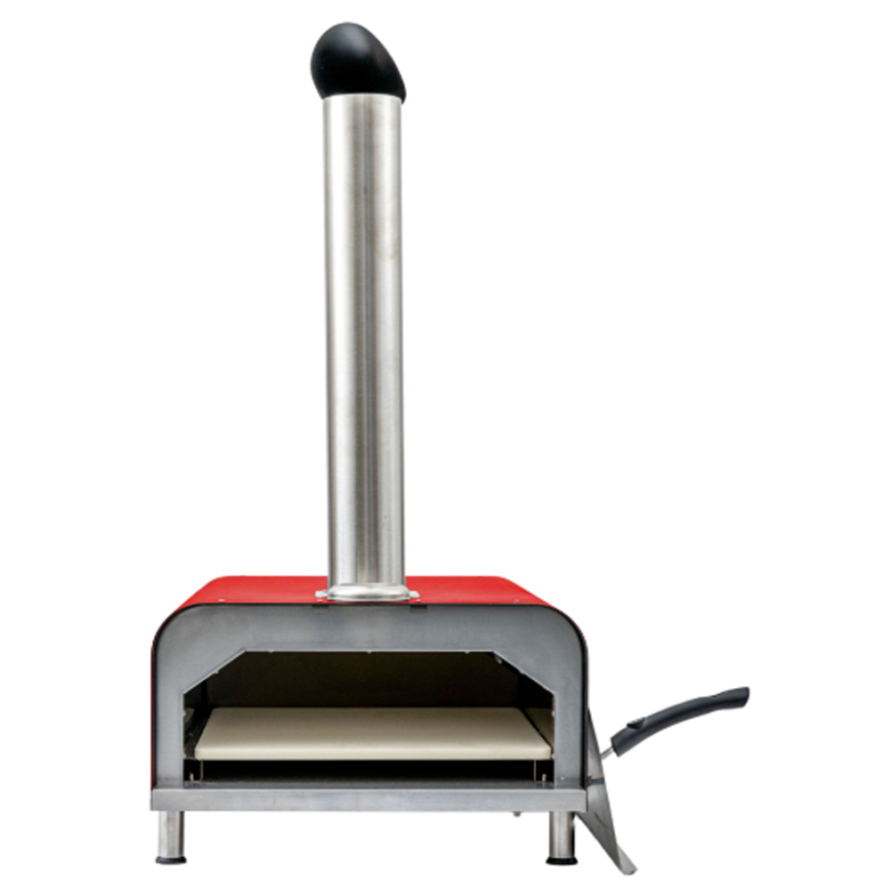 Sayreville Outdoor Stainless Steel Pellet Pizza Oven In Red
