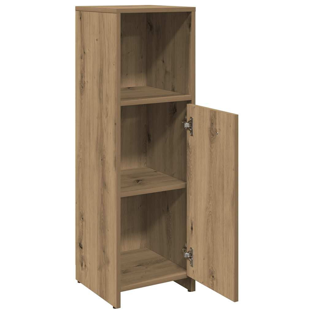 Sayreville Wooden Bathroom Cabinet With 1 Door - Artisan Oak