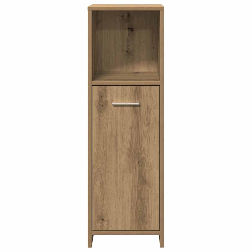 Sayreville Wooden Bathroom Cabinet With 1 Door - Artisan Oak