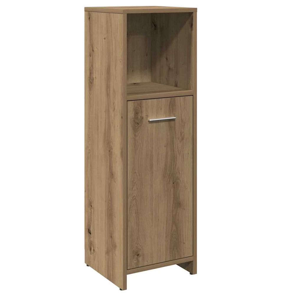 Sayreville Wooden Bathroom Cabinet With 1 Door - Artisan Oak