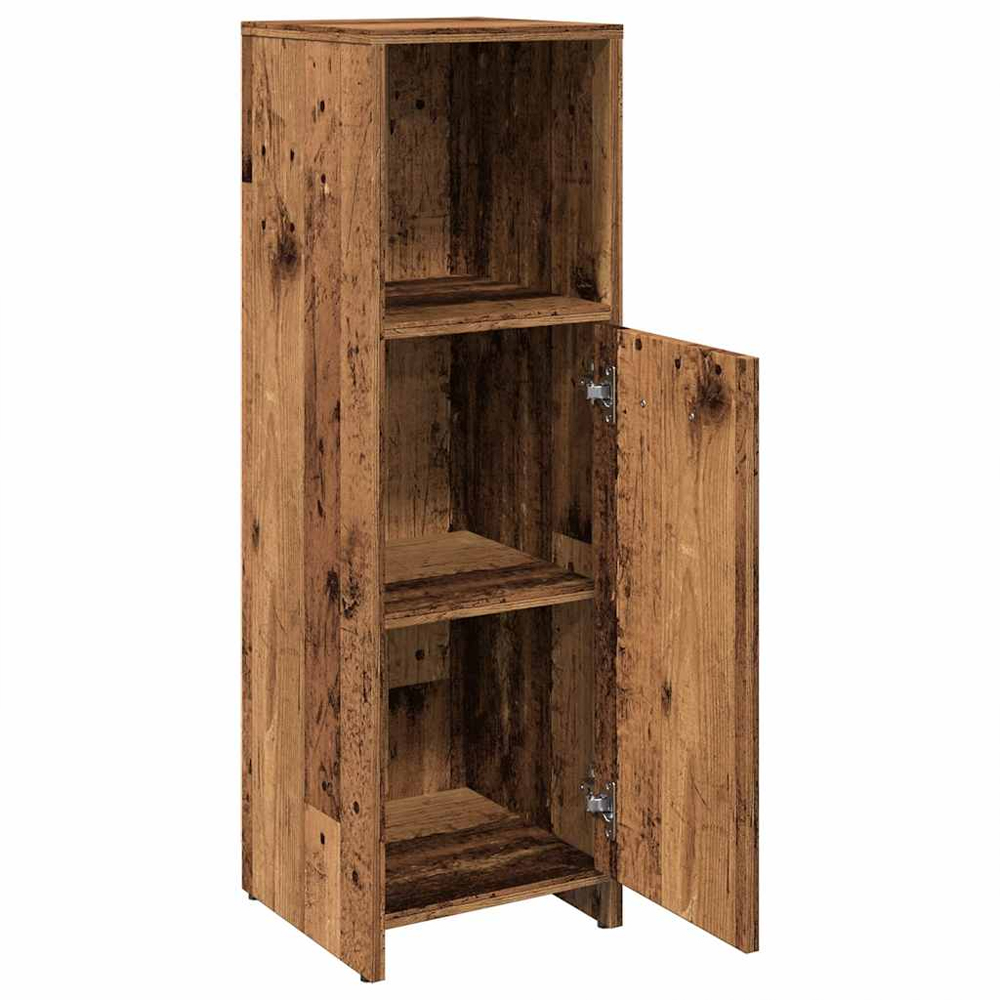Sayreville Wooden Bathroom Cabinet With 1 Door - Brown
