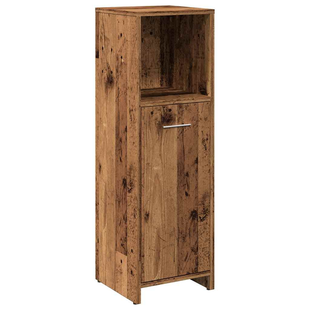 Sayreville Wooden Bathroom Cabinet With 1 Door - Brown