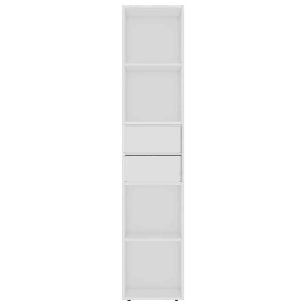 Sayreville Wooden Bathroom Cabinet With 2 Drawers - White
