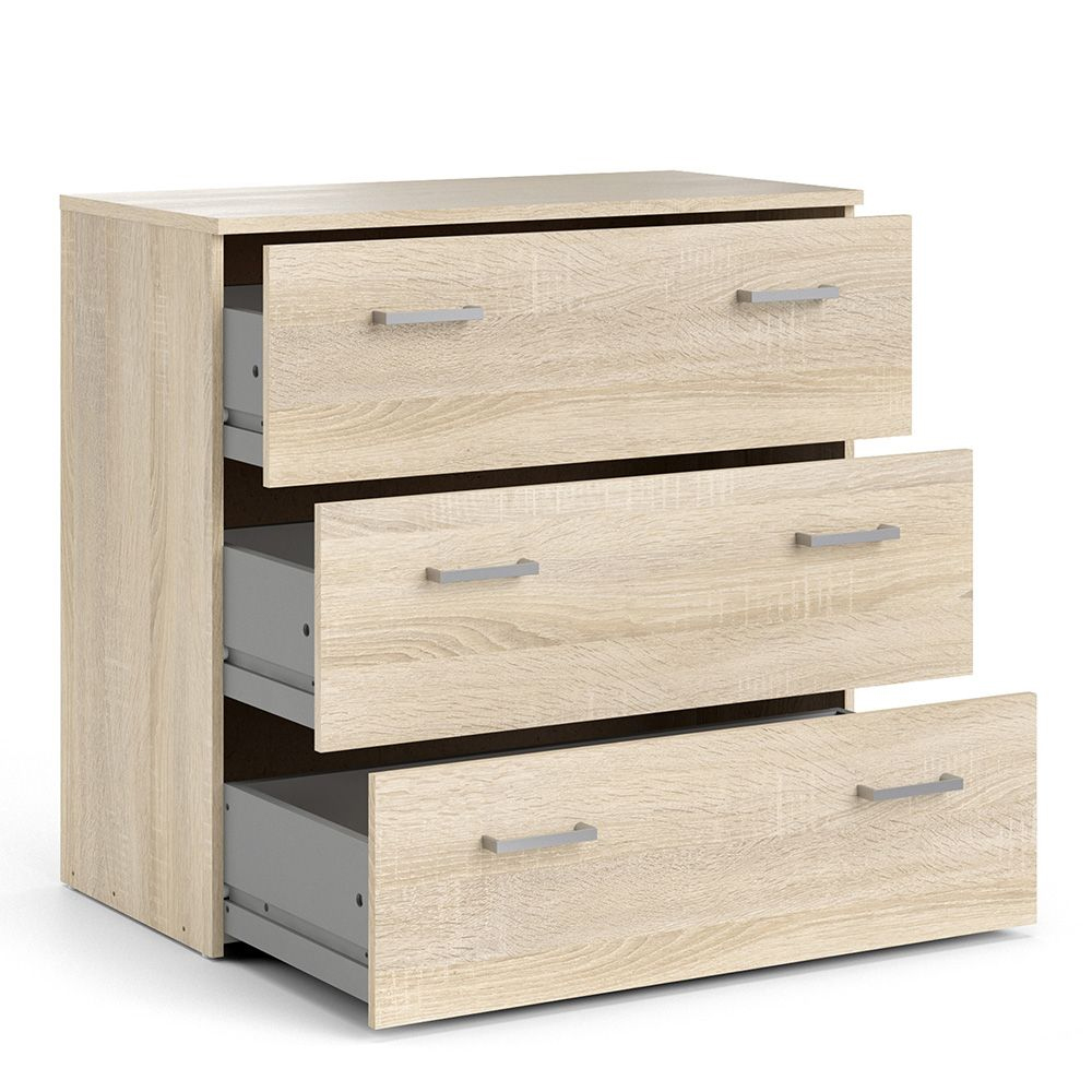Scalia Wooden Furniture Set With 2 Doors Wardrobe In Oak