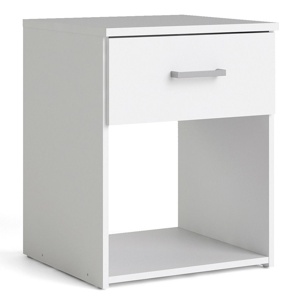 Scalia Wooden Furniture Set With 2 Doors Wardrobe In White