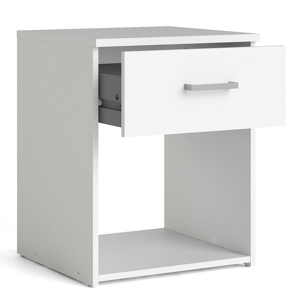 Scalia Wooden Furniture Set With 2 Doors Wardrobe In White